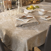 Chemin de table Mille Bloom naturel - Garnier-Thiebaut