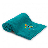 Drap de douche Galaxy émeraude - Garnier-Thiebaut