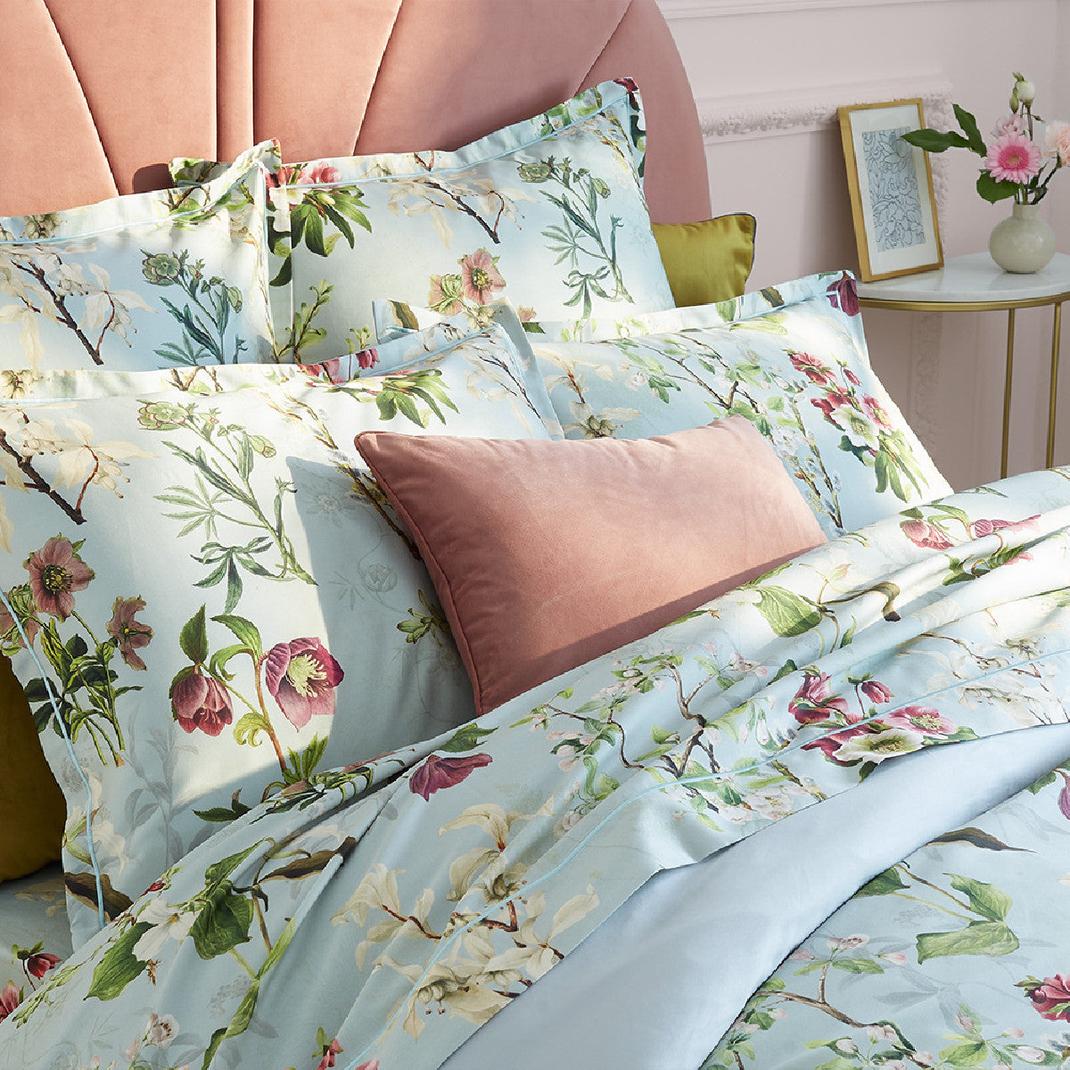 Drap Plat Hellebore givre - Garnier-Thiebaut