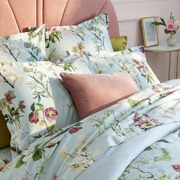 Drap Plat Hellebore givre - Garnier-Thiebaut