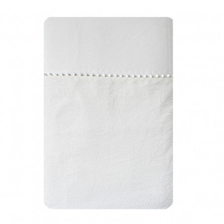 Drap Plat Alula blanc - Garnier-Thiebaut