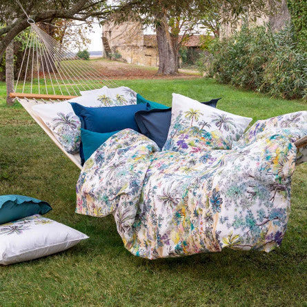 Drap Plat Oasis blanc - Garnier-Thiebaut