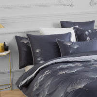 Housse de Couette Pistil bleu nuit - Garnier-Thiebaut
