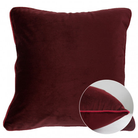 Housse de Coussin Velours uni - Garnier-Thiebaut