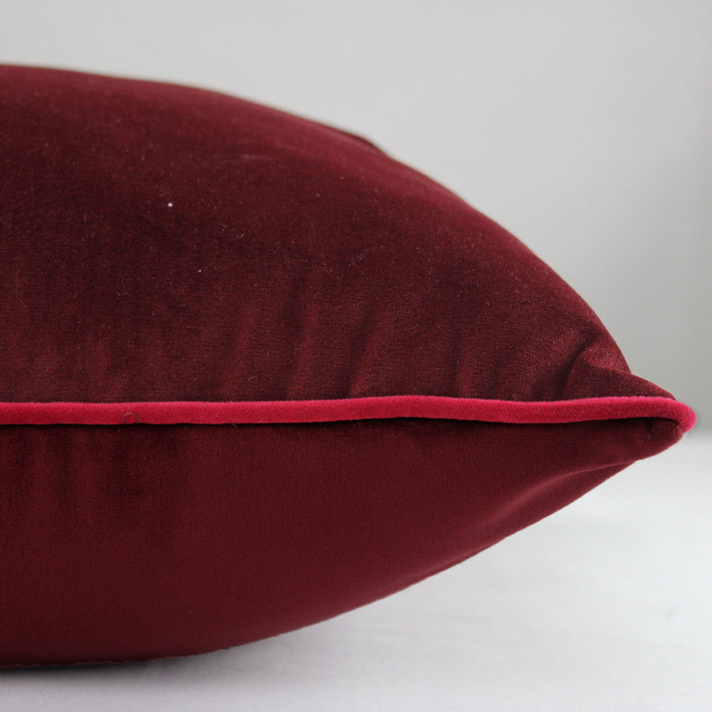 Housse de Coussin Velours uni - Garnier-Thiebaut