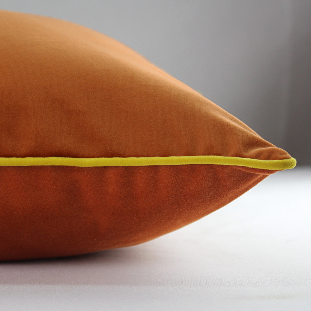 Housse de Coussin Velours uni - Garnier-Thiebaut