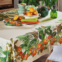 Nappe Vintage Garden natural - Garnier-Thiebaut