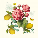 Serviette de table Citrons de Menton romance - Garnier-Thiebaut