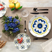 Set d'assiettes en porcelaine 18 pièces Sorrento - Guzzini