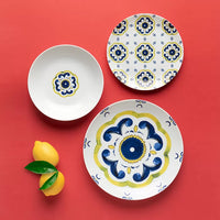 Set d'assiettes en porcelaine 18 pièces Sorrento - Guzzini
