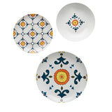 Set d'assiettes en porcelaine 18 pièces Sorrento - Guzzini