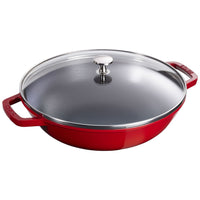 Wok avec couvercle en verre - Staub