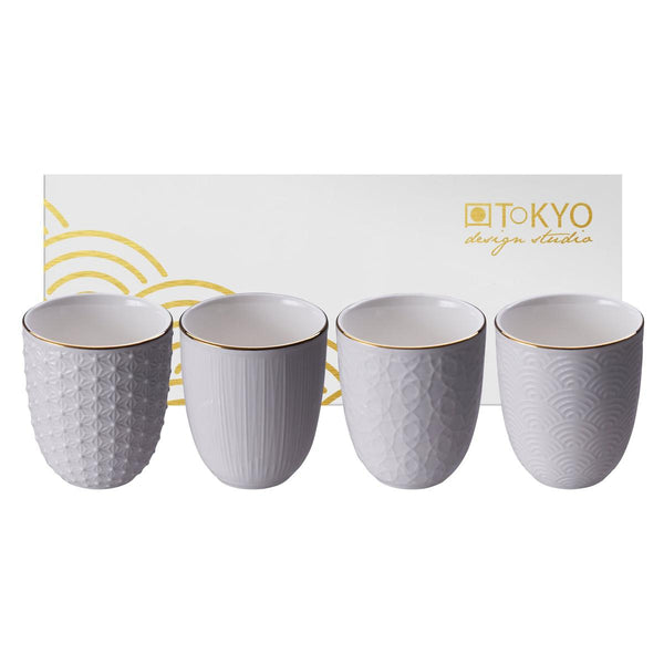 Set de 4 tasses à thé Nippon White - Tokyo Design Studio