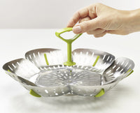 Panier vapeur pliable en inox - Joseph Joseph