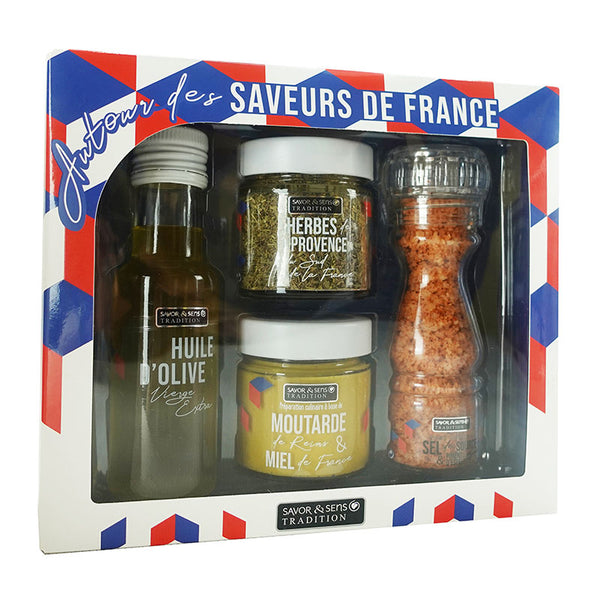 Coffret autour des saveurs de France - Savor & Sens