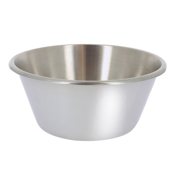 Bassine conique à bords roulés en inox Ø24cm - De Buyer