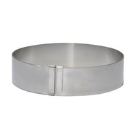 Cercle extensible gradué en inox Ø de 18 à 36cm - De Buyer