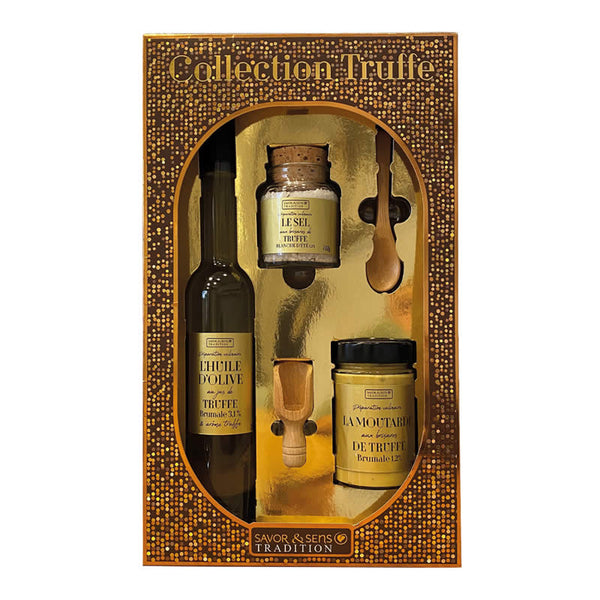 Coffret collection gourmande à la truffe - Savor & Sens