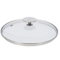 Couvercle en verre avec pontet en inox - De Buyer
