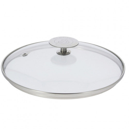 Couvercle en verre avec pontet en inox - De Buyer