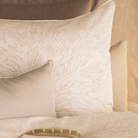Housse de Couette Flower Power white - Garnier-Thiebaut
