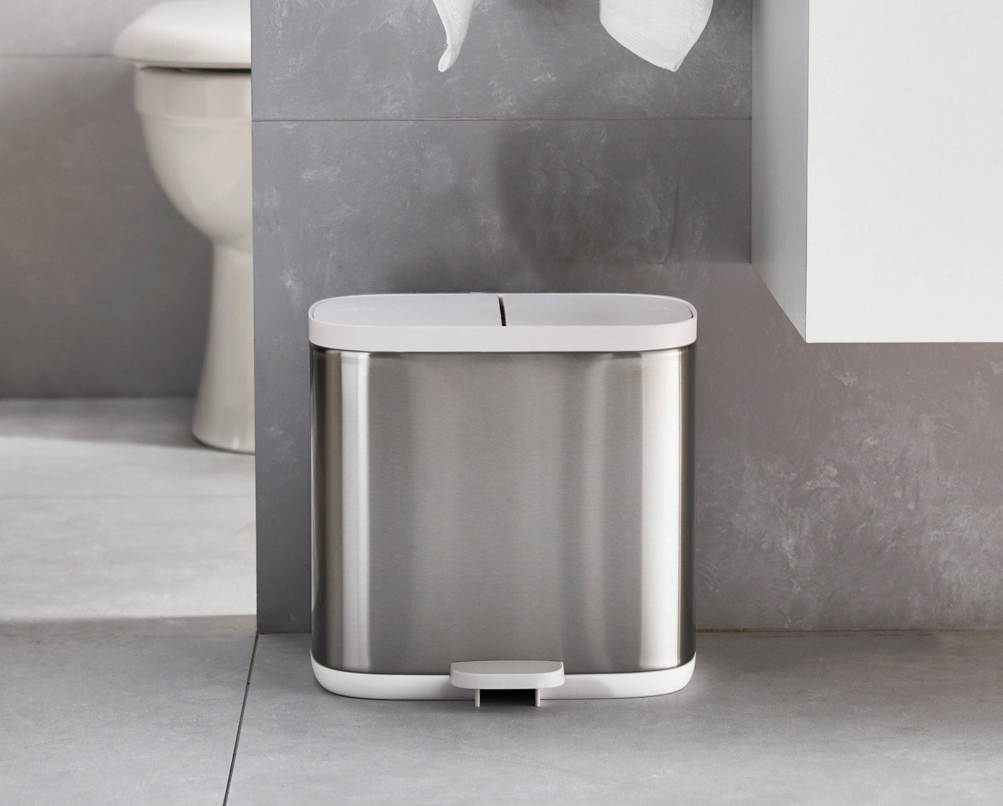 Poubelle de recyclage en acier 6L - Joseph Joseph