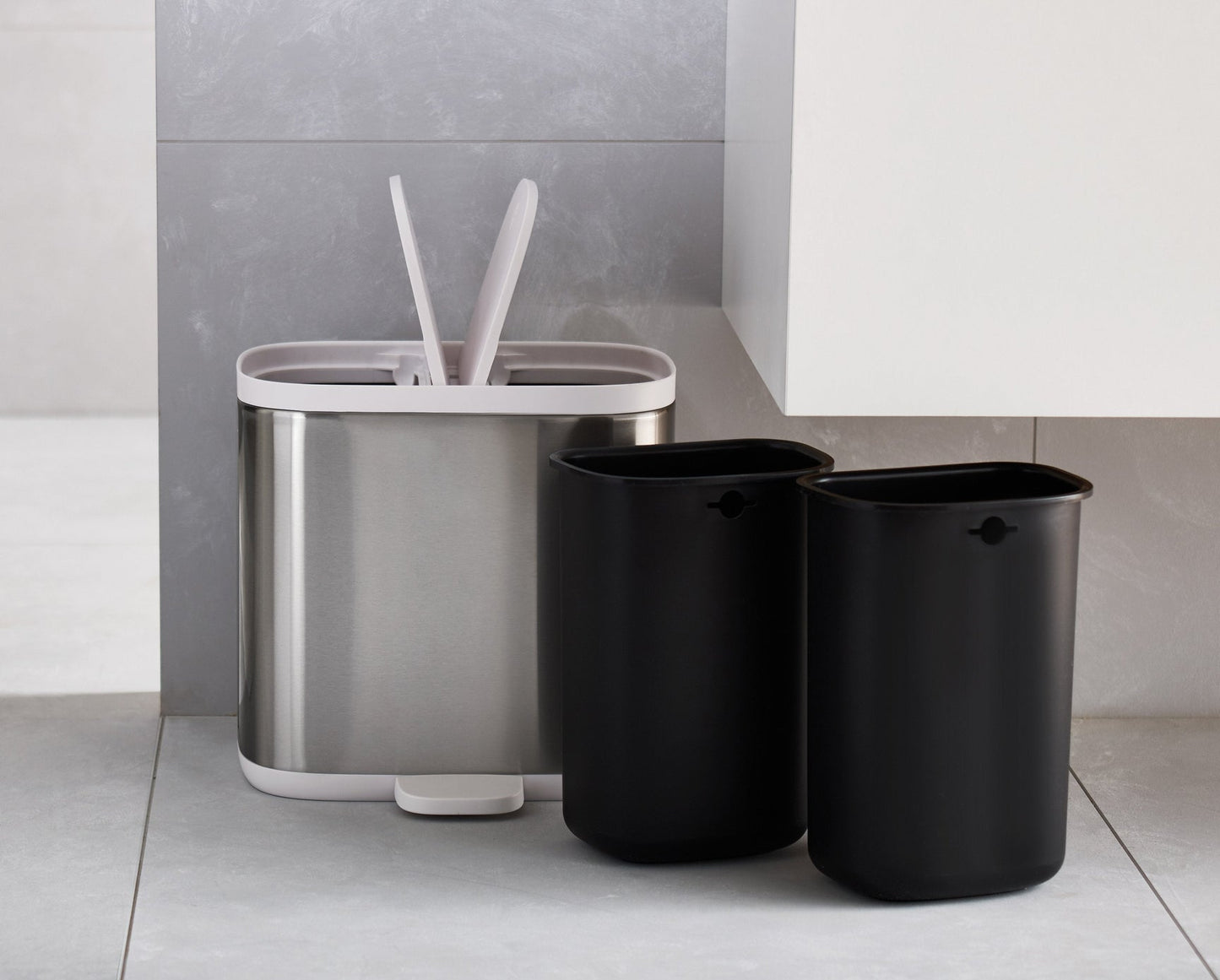 Poubelle de recyclage en acier 6L - Joseph Joseph