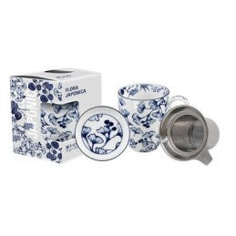Set mug avec filtre inox Flora Japonica- Tokyo Design Studio