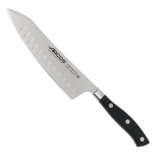 Couteau rocking Santoku Riviera 180mm - Arcos