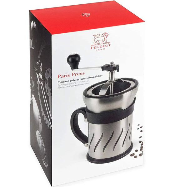 Moulin à café et cafetière à piston "Paris Press" - Peugeot