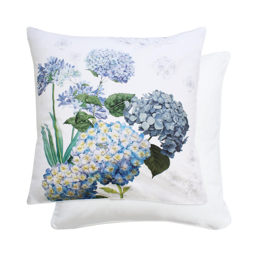 Taie d'oreiller Maelys bleu - Garnier-Thiebaut