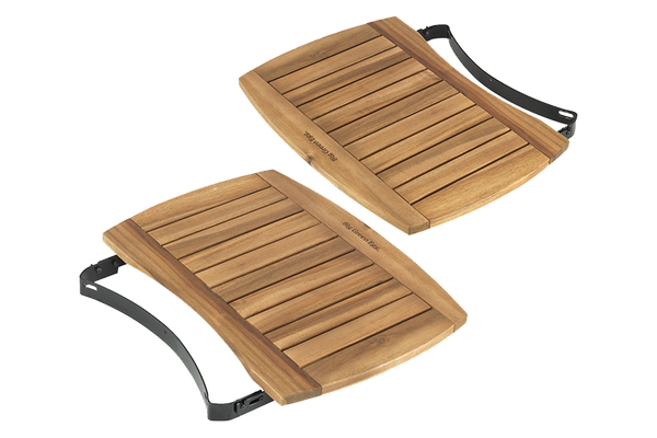Tablettes latérales en acacia L - Big Green Egg