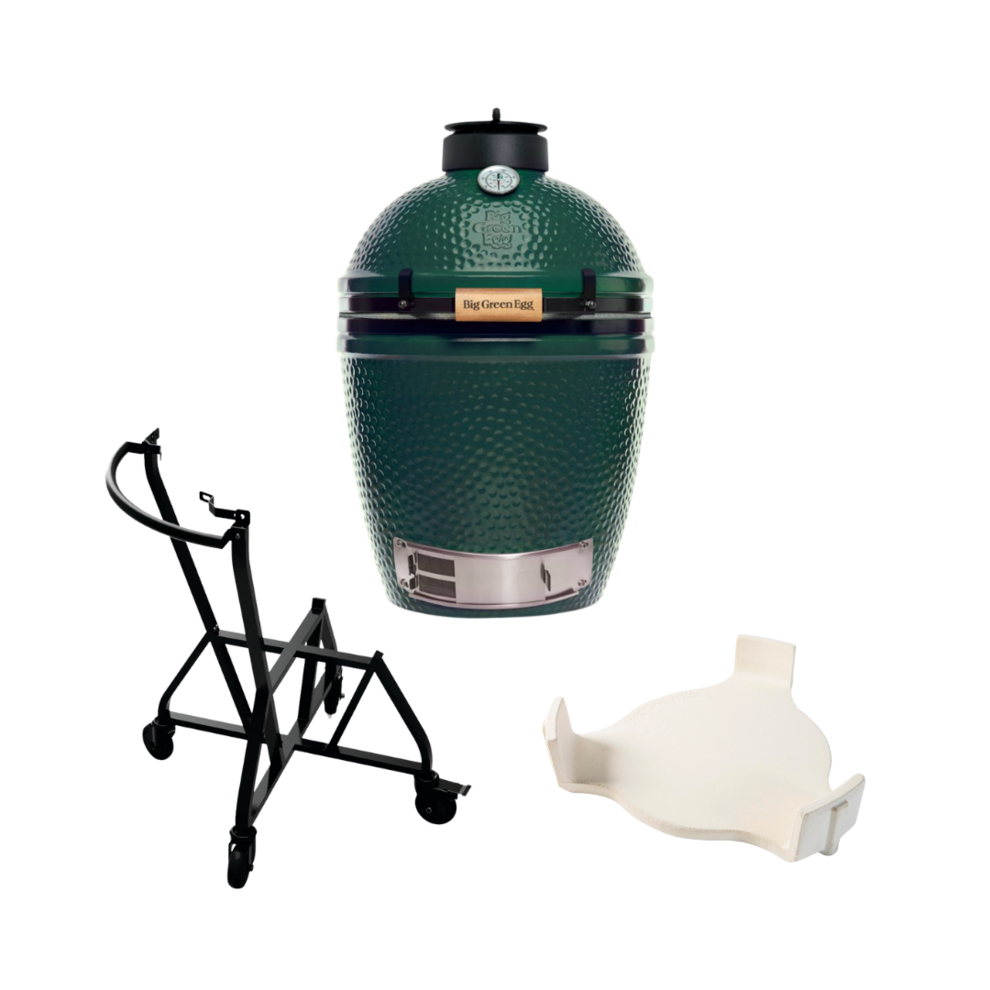 Pack MEDIUM - Chariot + Egg + ConvEGGtor - Big Green Egg